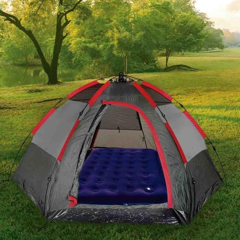 Kit 2 Colchão Inflável De Casal Com Inflador Acoplado Mor - 6