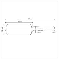 Omeleteira Antiaderente 20 Cm Loreto Starflon T1 Tramontina - 6