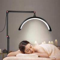 Luminaria Estetica Spa Meia Lua Arco 3 Tons Led Suporte Celular Mesa Salao De Beleza Maquiagem - 10