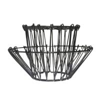 Lustre Pendente Luminaria Teto Ajustavel Rustica Metal Aramado Casa Sala Quarto Mezanino - 2