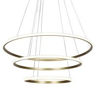 Luminaria 3 Em 1 Arco Aneis Lustre Pendente Regulavel Ajustavel Perfil Infinito Led Iluminaçao - 1