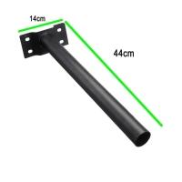 Suporte Luminaria Solar Aço Pintura Eletrostatica Poste Barra Iluminaçao Rua Estrada - 8