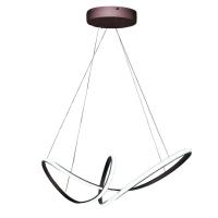 Lustre Luminaria Arco Infinito Aneis 3 Em 1 Led 49w Quarto Cozinha Sala De Jantar Recepçao Comercial - 10