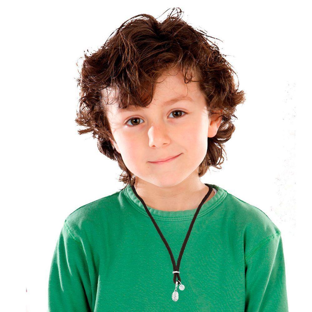 Colar Grão De Café Infantil No Paracord Marrom - 4