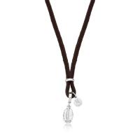 Colar Grão De Café Infantil No Paracord Marrom - 1