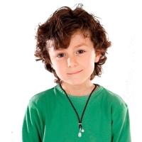 Colar Grão De Café Infantil No Paracord Marrom - 4