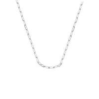 Corrente Elos 55cm Com Revestimento Prateado - 1
