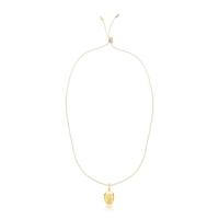 Cordão De Algodão Com Pingente Chapéu Revestido Em Ouro - 3