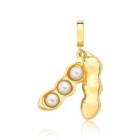 Charm Vl Agro Soja Com Pérolas Revestido Em Ouro - 1