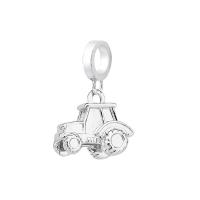 Charm Trator Com Revestimento Em Prata - 1