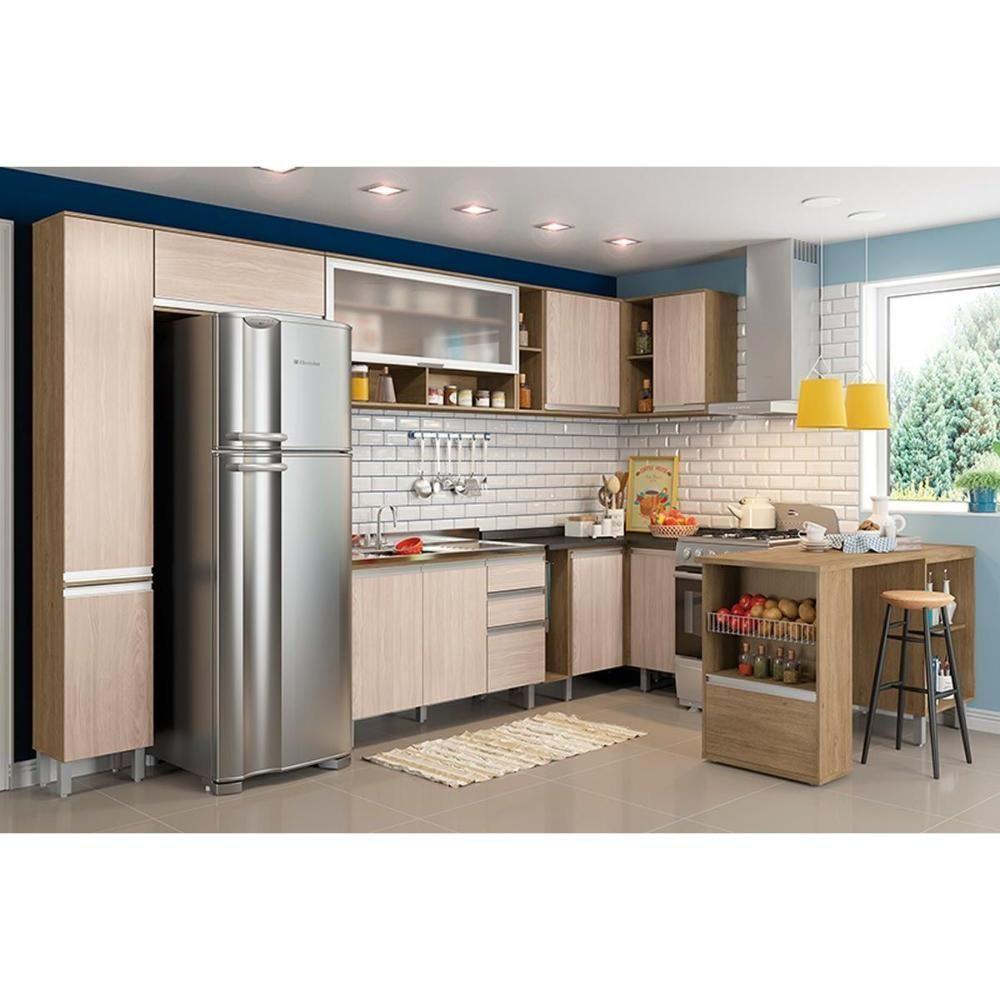 Módulo Cozinha Henn Connect Tampo P/ Balcão Integra 35cm Duna - 3