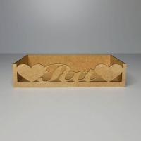 Bandeja Pai S/alça Para Café Da Manhã (24x15x05) Mdf Cru - 3