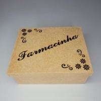 Caixa Farmacinha 100% Mdf (20x16x08) Mdf Cru - 3