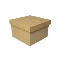 Caixa Tampa De Sapato P/1 Caneca Deitada (12x12x09) Mdf Cru - 1