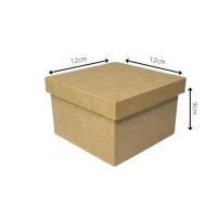 Caixa Tampa De Sapato P/1 Caneca Deitada (12x12x09) Mdf Cru - 4