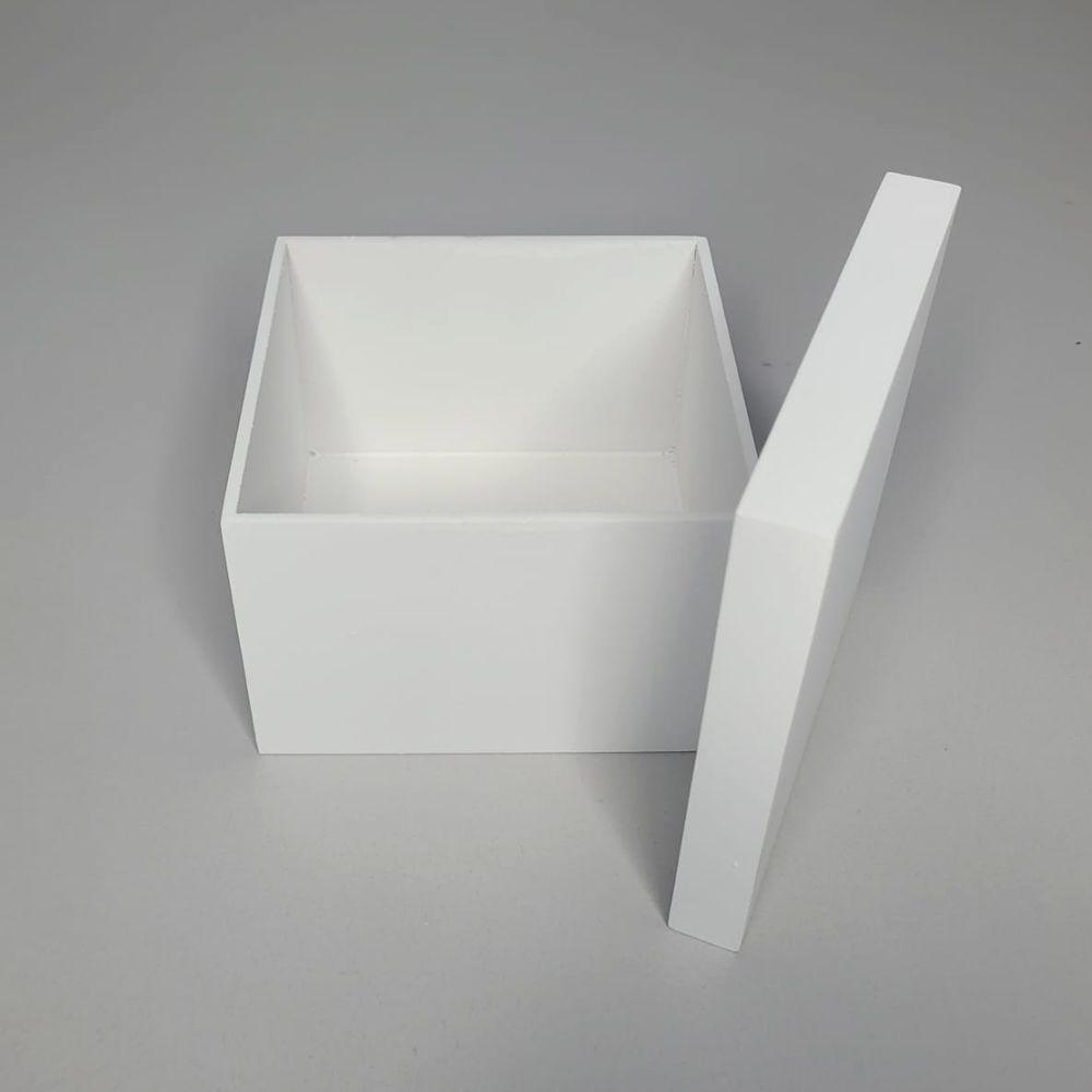 Caixa Tampa De Sapato P/1 Caneca Deitada (12x12x09) Branco - 2