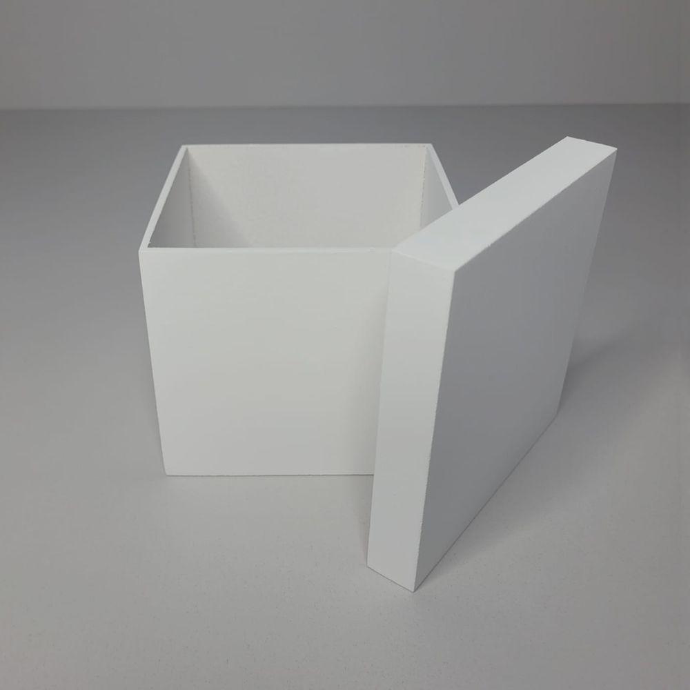 Caixa Tampa De Sapato P/1 Caneca Em Pé (12x12x11) Branco - 3