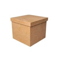 Caixa Tampa De Sapato P/1 Caneca Em Pé (12x12x11) Mdf Cru - 1