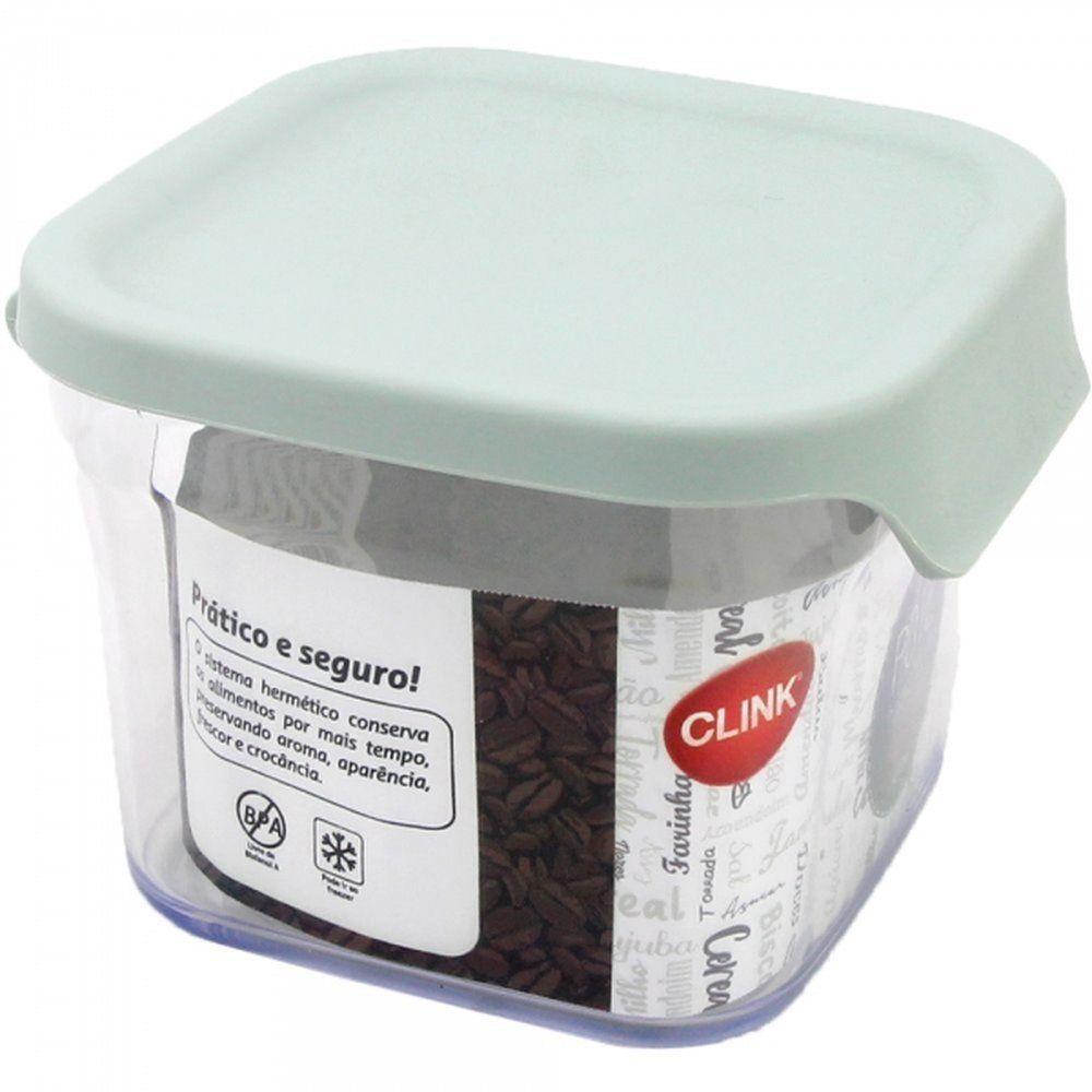 Pote Quadrado Plástico 750ml - 2