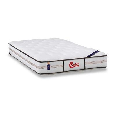 Colchão King Molas Ensacadas Gold Star Vitagel Classic Double Face Visco Gel Colchões Castor