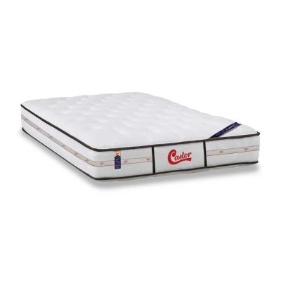 Colchão King Espuma Visco Gel Molas Ensacadas Pocket Gold Star Vitagel Classic Double Face (193x203x36) - Castor