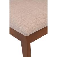 Cadeira Alice Em Madeira Maciça Palha Sextavada  Castanho - 9