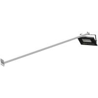 Suporte Refletor Parede Braço Inclinado 100 Cm - Branco - 8