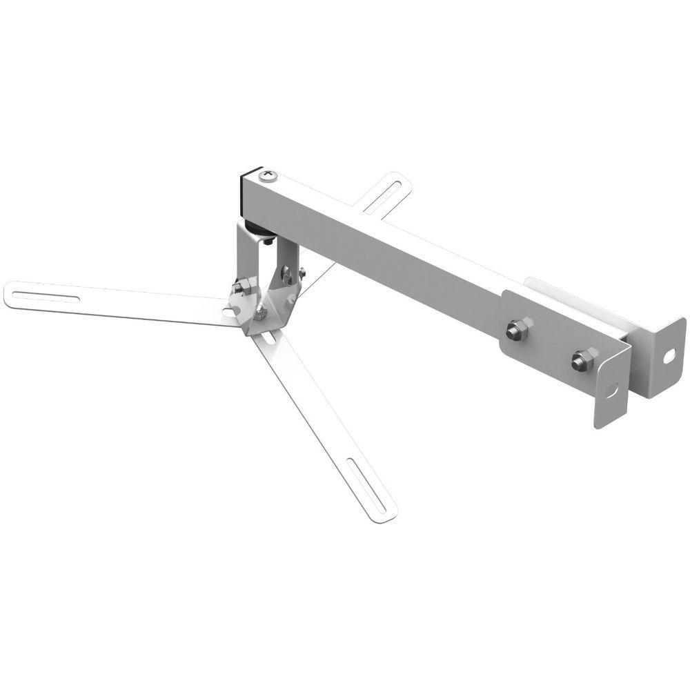 Suporte Projetor Datashow Mini Led Parede Braço 30 Cm - Branco - 8