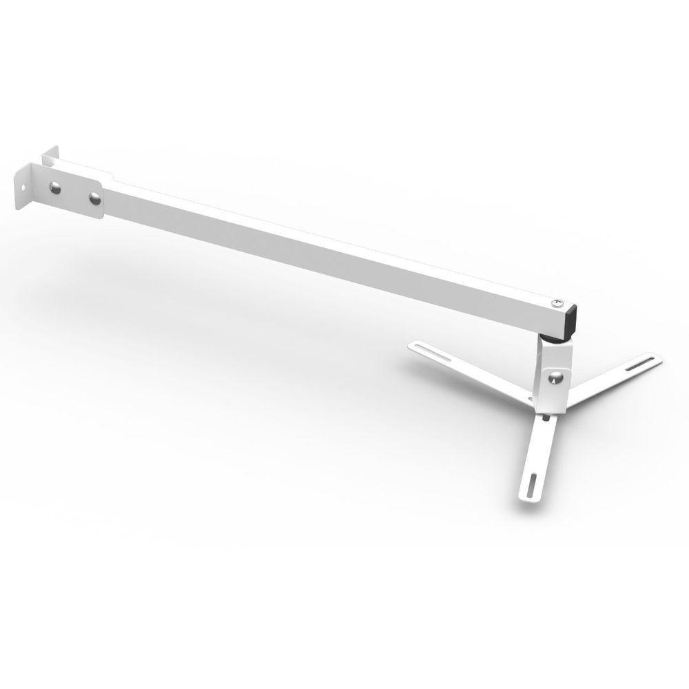 Suporte Projetor Datashow Mini Led Parede Braço 60 Cm - Branco - 4