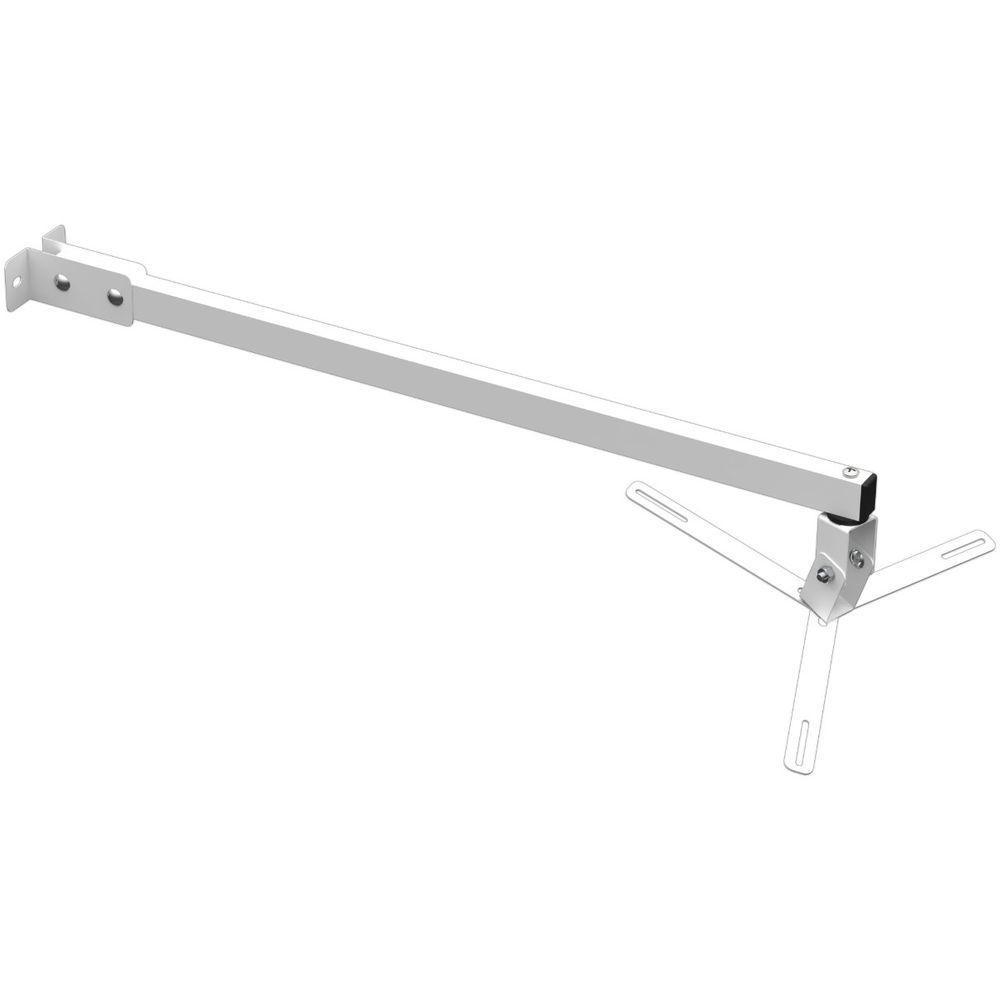 Suporte Projetor Datashow Mini Led Parede Braço 70 Cm - Branco - 1
