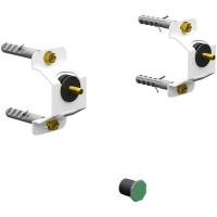 Suporte Universal Fixo Tv 10"a65" Todos Vesa Roldana-branco - 1