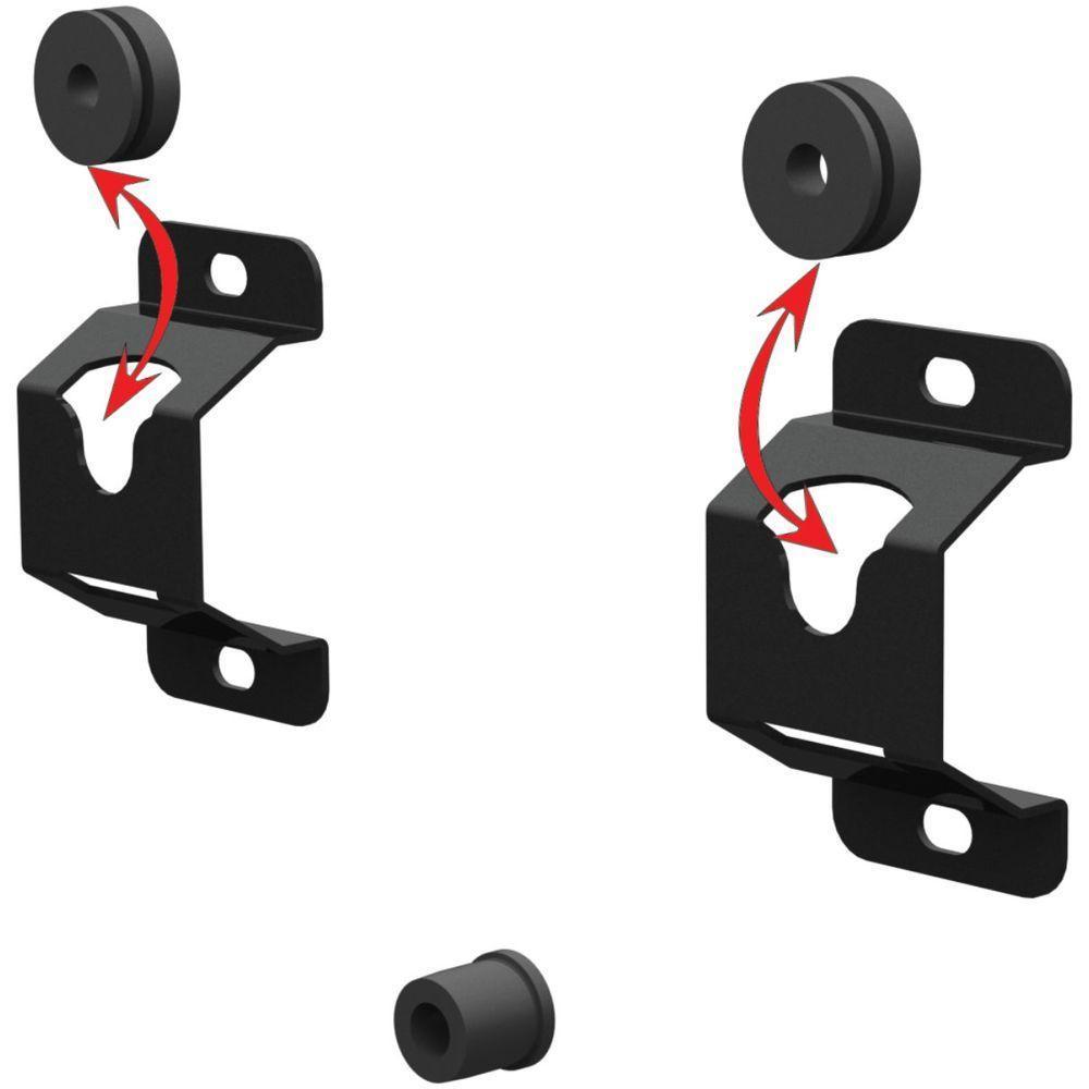 Suporte Universal Fixo Tv 10"a65" Todos Vesa Roldana - Preto - 6