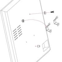 Suporte Universal Fixo Tv 10"a65" Todos Vesa Roldana - Preto - 2