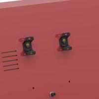 Suporte Universal Fixo Tv 10"a65" Todos Vesa Roldana-preto