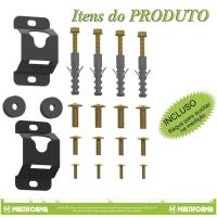 Suporte Universal Fixo Tv 10"a65" Todos Vesa Roldana-preto - 7