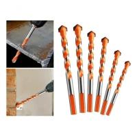 Kit 6 Broca De Torção Triangular Multifuncional 4/5/6/8/10/12mm - 1