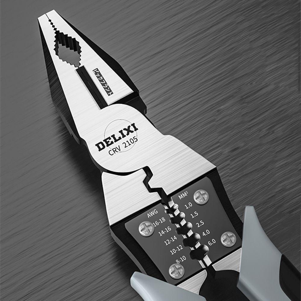 Alicate Universal 9 Polegadas Multifuncional Profissional Delixi - 2