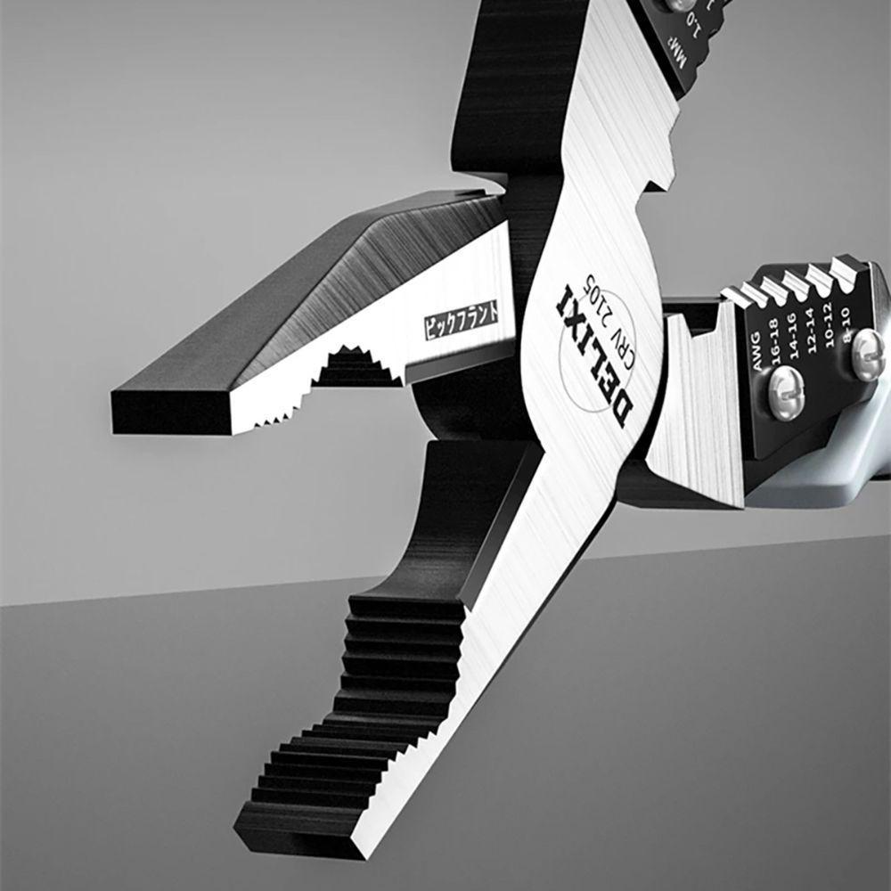 Alicate Universal 9 Polegadas Multifuncional Profissional Delixi - 5