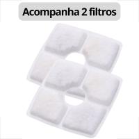 Bebedouro Fonte De água Gato Cães Pet Com Filtro 2,5l Usb - 2