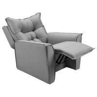 Poltrona Do Papai Reclinável King - Linho Grafite - 3