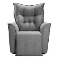 Poltrona Do Papai Reclinável King - Linho Grafite - 5