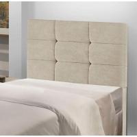 Cabeceira Estofada Cama Box Solteiro 0.90 Julia Suede Speciale Home Bege - 5
