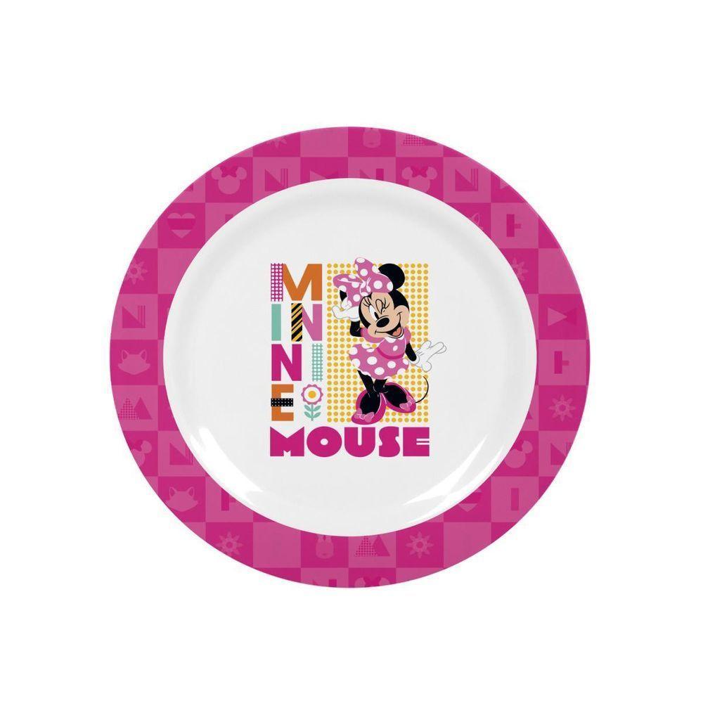Kit Refeição Infantil Minnie 3 Peças Prato, Tigela E Copo Melamina - Tuut - 5