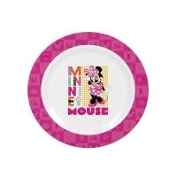 Kit Refeição Infantil Minnie 3 Peças Prato, Tigela E Copo Melamina - Tuut - 5