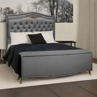 Conjunto Cabeceira E Calçadeira Holanda 1,95 Cm Linho Speciale Home Trovão - 3