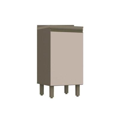 Módulo Cozinha Henn Connect Balcão C/ 1 Porta C/tampo Duna/cristal