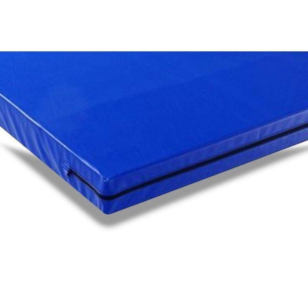 Colchão Solteiro Hospitalar Impermeável D23 Pró Saúde Napa Azul (88x188x12) Luckspuma - 2