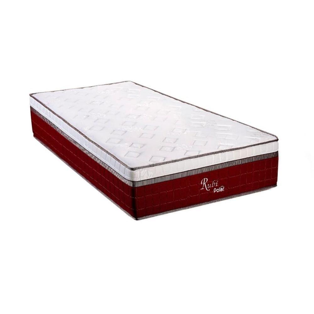 Colchão Solteiro Molas Ensacadas  MasterPocket Rubi Euro Pillow (88x188x30) - Polar - 1