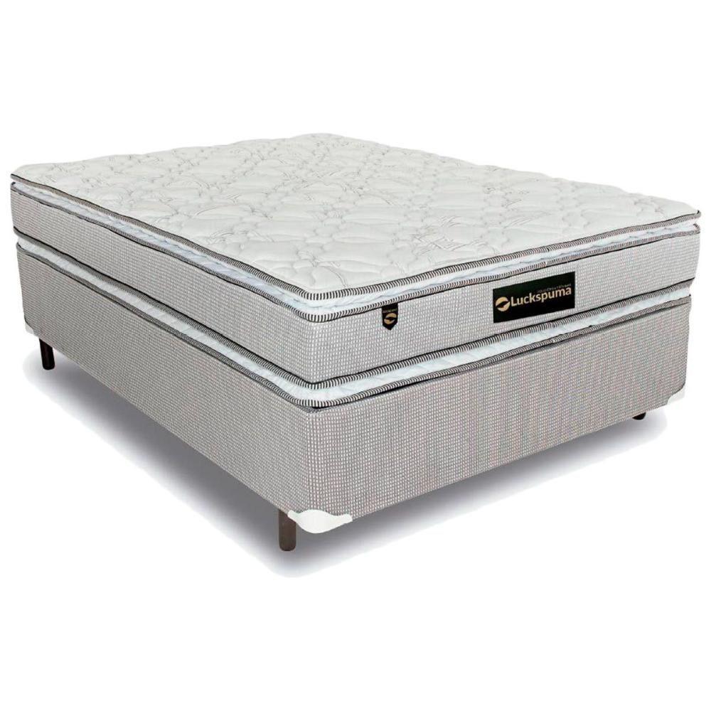 Colchão Casal Molas Ensacadas  MasterPocket Lucksfaction Plus Pillow Top Gray (138x188x30) - Luckspuma - 4