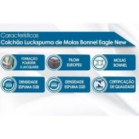 Colchão Viúva Molas Bonnel  Eagle New Euro Pillow (128x188x22) - Luckspuma - 3